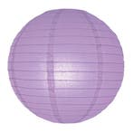 Lila bol lampion 25 cm - Lampionnen, Ophalen of Verzenden, Nieuw