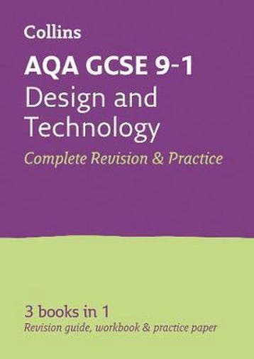 AQA GCSE 9-1 Design & Technology All-in-One Revision and, Verzenden, Zo goed als nieuw, Collins Gcse