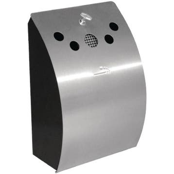 Wandmodel asbak RVS afsluitbaar | 245x142x352(h)mm Bolero, Verzenden, Nieuw in verpakking