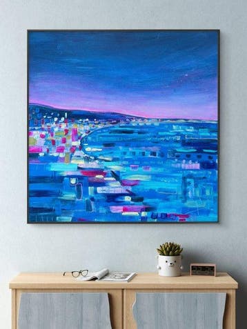 Luca Domiro - Neon Tide - Large