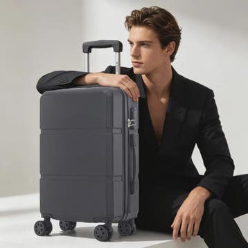 YONSLY Hardcase Koffer 16/20/24/28 Inch - Lichtgewicht 4-Wie, Verzenden, Nieuw