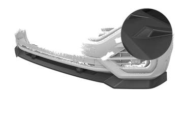 Cupspoiler voor VW Touareg 3 (Type CR) R-Line CSL813-L, Verzenden, Nieuw
