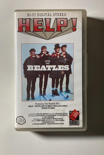 HELP! WITH THE BEATLES (PLEASE READ REMARKS) (VHS), Cd's en Dvd's, Verzenden, Gebruikt