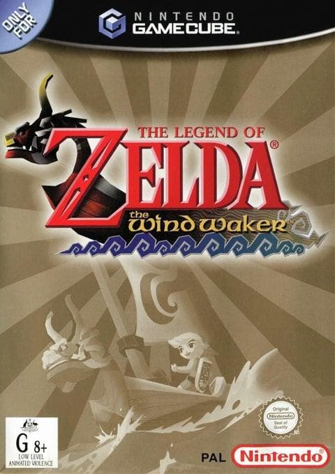 Gamecube The Legend of Zelda: The Wind Waker, Spelcomputers en Games, Games | Nintendo GameCube, Zo goed als nieuw, Verzenden