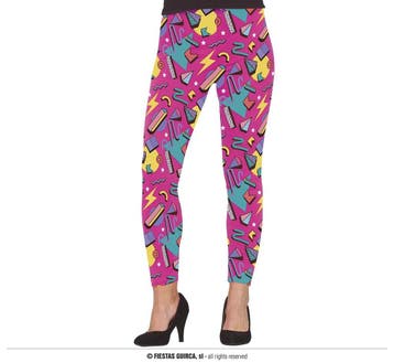 80s Party Legging Roze, Ophalen of Verzenden, Nieuw