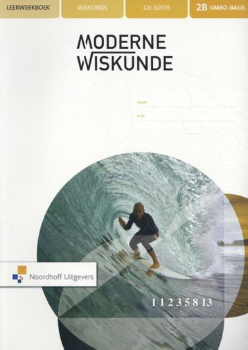 vmbo-basis 2b / Moderne Wiskunde / leerwerkboek, Verzenden, Zo goed als nieuw