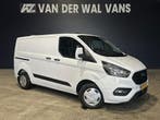Ford Transit Custom 2.0 TDCI L1H1 Inrichting Euro6 Airco | C, Stof, Gebruikt, Wit, Dealer onderhouden