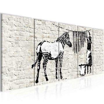 BANKSY schilderijen gratis verzending 80 x 60 t/m 240 x 112, Verzenden, Nieuw, 125 cm of meer, Print