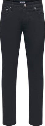 ONLY & SONS ONSLOOM SLIM BLACK 4324 JEANS VD Heren Jeans - M, Kleding | Dames, Spijkerbroeken en Jeans, Verzenden, Nieuw