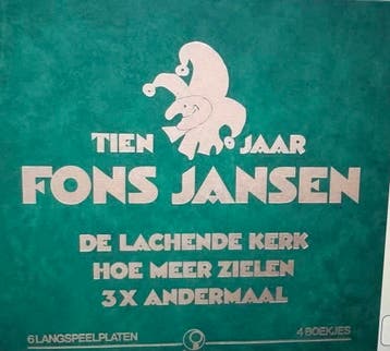 Tien jaar Fons Jansen (Box 6 lp + 4 boekjes)  Tracklist :  D, Nieuw in verpakking