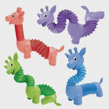 Fidget Pop Tubes Dieren: Dinosaurussen, Dolfijnen, Honden &, Verzenden, Nieuw