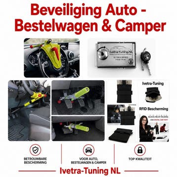 Beveiligingspakket Volkswagen | Pedaalslot | Stuurslot | OBD, Auto diversen, Anti-diefstal, Verzenden, Nieuw