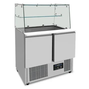 Saladette | 240L | 2 Deuren (1/1 GN) | Boven 2x 1/1 GN + 3x, Ophalen of Verzenden, Nieuw