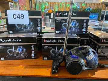 Russell Hobbs Cilinderstofzuiger TITAN2 PET 3 liter, Ophalen of Verzenden, Nieuw