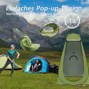 Pop-up Outdoor Tent - Waterdicht, UV-Beschermend & Draagbaar, Verzenden, Nieuw