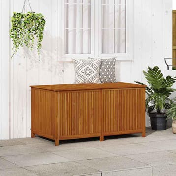 vidaXL Tuinbox 150x80x75 cm massief acaciahout, Verzenden, Nieuw