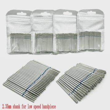 50 Stuks Diamant Freesjes Set - 2.35mm Schacht voor Nagel- e, Verzenden, Nieuw