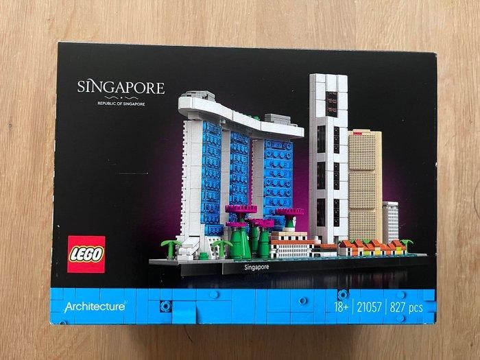 Lego Set - 21057 - Architecture - Singapore, Kinderen en Baby's, Speelgoed | Duplo en Lego