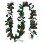 2dekans | Coast Kerstslinger Groen – 274 cm – Met 50, Diversen, Kerst, Ophalen of Verzenden, Zo goed als nieuw