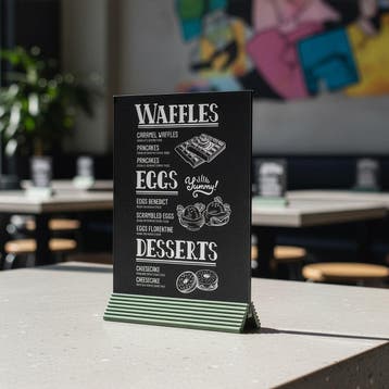 Oacklux Tafelkrijtbordje Filo - Groen, Nieuw in verpakking