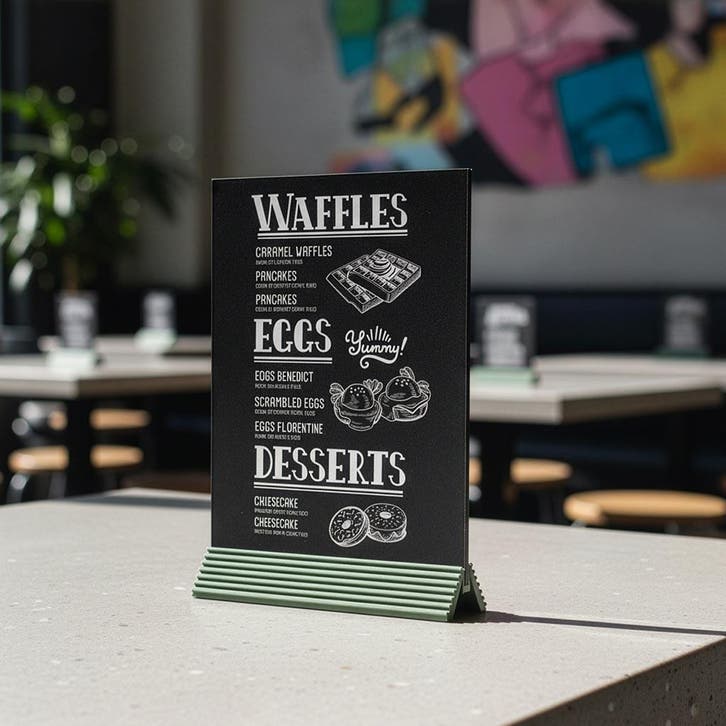 Oacklux Tafelkrijtbordje Filo - Groen, Zakelijke goederen, Horeca | Meubilair en Inrichting