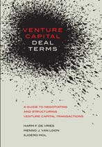 Venture Capital Deal Terms 9789082562309 Harm F. de Vries, Verzenden, Zo goed als nieuw, Harm F. de Vries