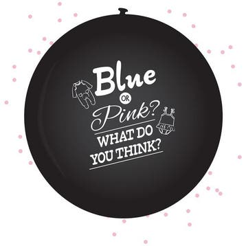 Gender Reveal Ballon Meisje - 60 cm, Hobby en Vrije tijd, Feestartikelen, Ophalen of Verzenden, Nieuw