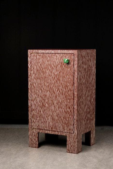 Primo Arets - Kast - Chiselled out cabinet - Multiplex, Antiek en Kunst, Kunst | Designobjecten