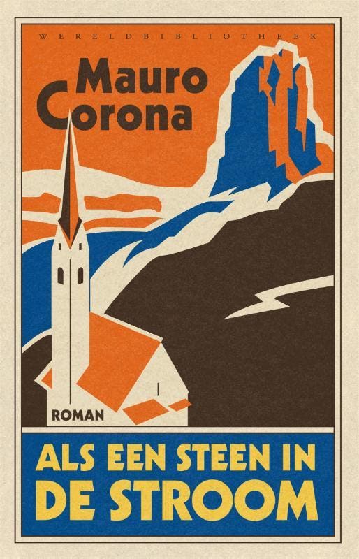 Als een steen in de stroom 9789028450752 Mauro Corona, Boeken, Romans, Gelezen, Verzenden