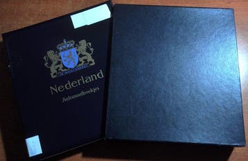 Nederland - Verzameling Postzegelboekjes in een luxe DAVO, Postzegels en Munten, Gestempeld
