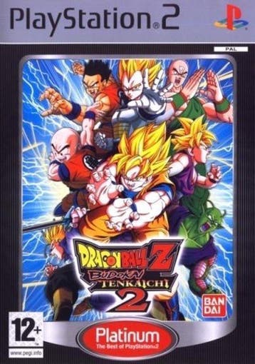 Dragonball Z Budokai Tenkaichi 2 [Platinum] - Playstation 2, Spelcomputers en Games, Games | Sony PlayStation 2, Vechten, 2 spelers