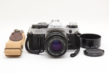 Canon AE-1 Program Silver New FD 1.4/50mm Single lens reflex, Nieuw