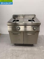 RVS Electrolux Dubbele Friteuse 2 x 15 liter 400V Horeca, Ophalen of Verzenden, Gebruikt