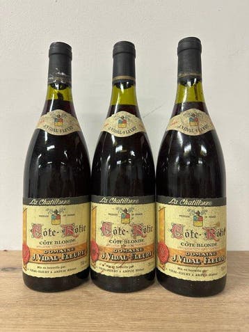 1984 Domaine J. Vidal-Fleury, Côte-Rôtie Côte Blonde -, Nieuw