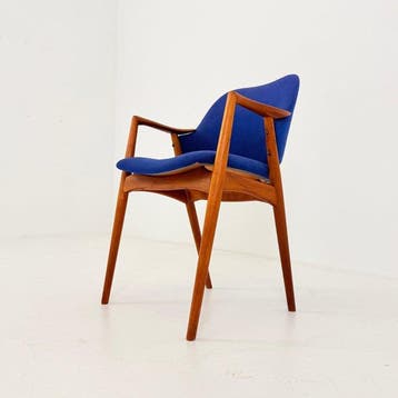 Stoel - Teak - vintage stoel, Antiek en Kunst