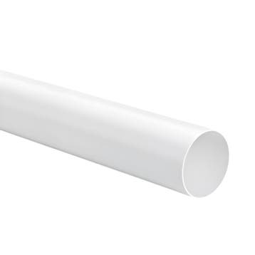 Kunststof ventilatiebuis rond Ø 125mm - Lengte 90 cm, Verzenden, Nieuw