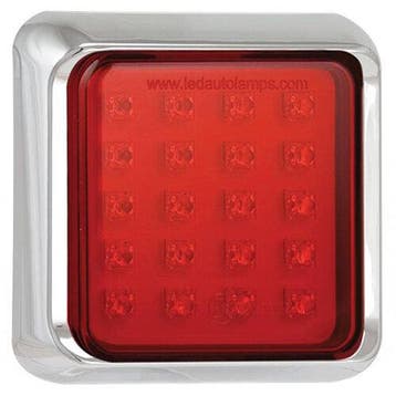 LED mistlicht met chromen rand  | 12-24v | 40cm. kabel, Verzenden, Nieuw