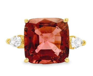 Zonder minimumprijs - Ring - 14 karaat Geel goud - 9.22ct., Nieuw