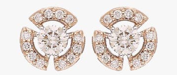 Oorbellen - 18 karaat Roségoud - 0.71ct. tw. Diamant, Sieraden, Tassen en Uiterlijk, Oorbellen, Nieuw