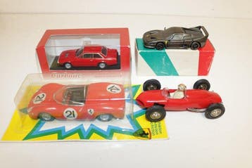 Carbone & HUKI & Metal Car & Slot car 1:43 - Modelauto (4) -, Nieuw