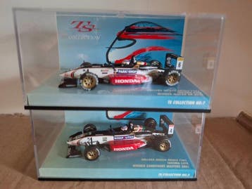 Minichamps 1:43 - Modelauto (2) - Dallara Mugen Honda F 301, Nieuw
