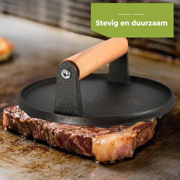 HI NATURE™ Burgermakers - Professionele Hamburgerpers en, Ophalen of Verzenden, Zo goed als nieuw, Hi Nature