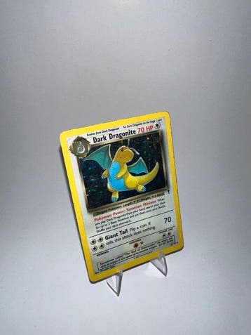 Pokémon - 1 Card - Dark Dragonite 8/109 Foil - WOTC - Team, Nieuw