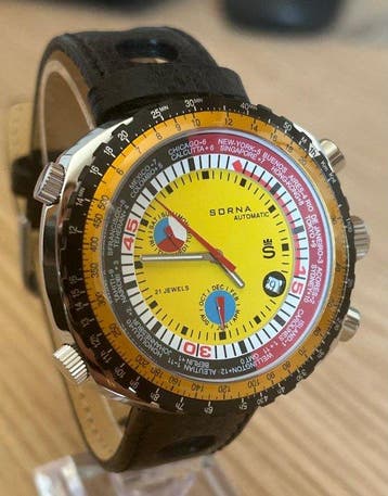 Sorna - Worldtimer - Zonder minimumprijs - Heren - 2010-2020, Nieuw