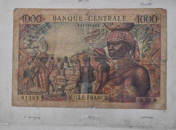 Centraal-Afrikaanse staten, Gabon. - 100 Francs - ND (1966)