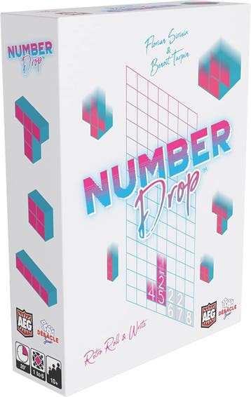 Number Drop - Dobbelspel | AEG spellen - Dobbelspellen, Hobby en Vrije tijd, Verzenden, Nieuw