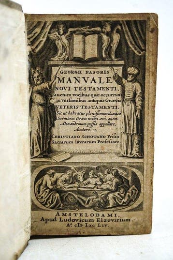 Georgii Pasoris - Manvale novi testamenti Georgii Pasoris,