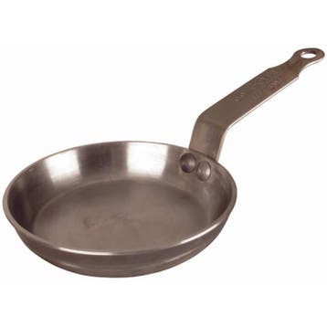 De Buyer Mineral B blauwstalen crêpepan 12cm, Verzenden