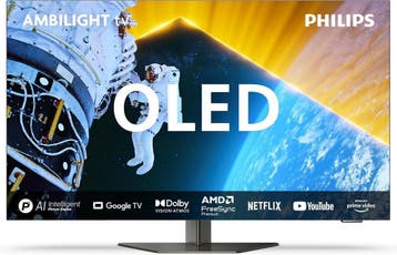 Philips 48OLED809 - 48 inch 4K Ultra HD 120Hz smart OLED TV, Ophalen, Philips, Zo goed als nieuw, 100 cm of meer