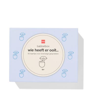 HEMA Babbelbox Wie heeft ooit, Hobby en Vrije tijd, Verzenden, Nieuw